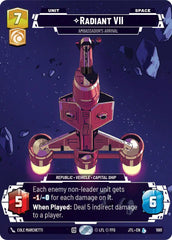 Radiant VII - Ambassadors' Arrival (Prestige Foil) - JTL-1081 - Jump to Lightspeed