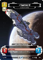 Tantive IV - Fleeing the Empire (Prestige Foil) - JTL-1086 - Jump to Lightspeed