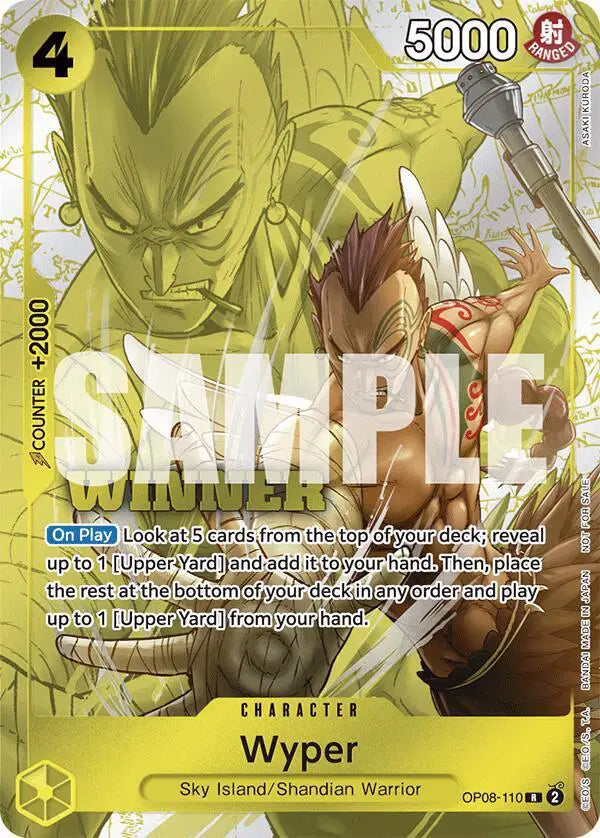 Wyper (Winner Pack 2025 Vol. 2) - OP08-110 - One Piece Promotion Cards
