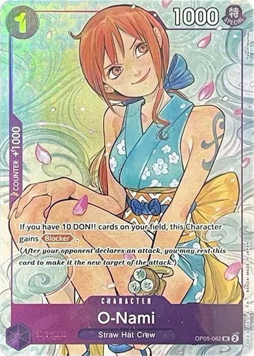 O-Nami (Illustration Box Vol.1) - OP05-062 - One Piece Promotion Cards