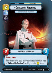 Director Krennic - On the Verge of Greatness (Foil) - JTLP-021 - Jump to Lightspeed - Weekly Play Promos