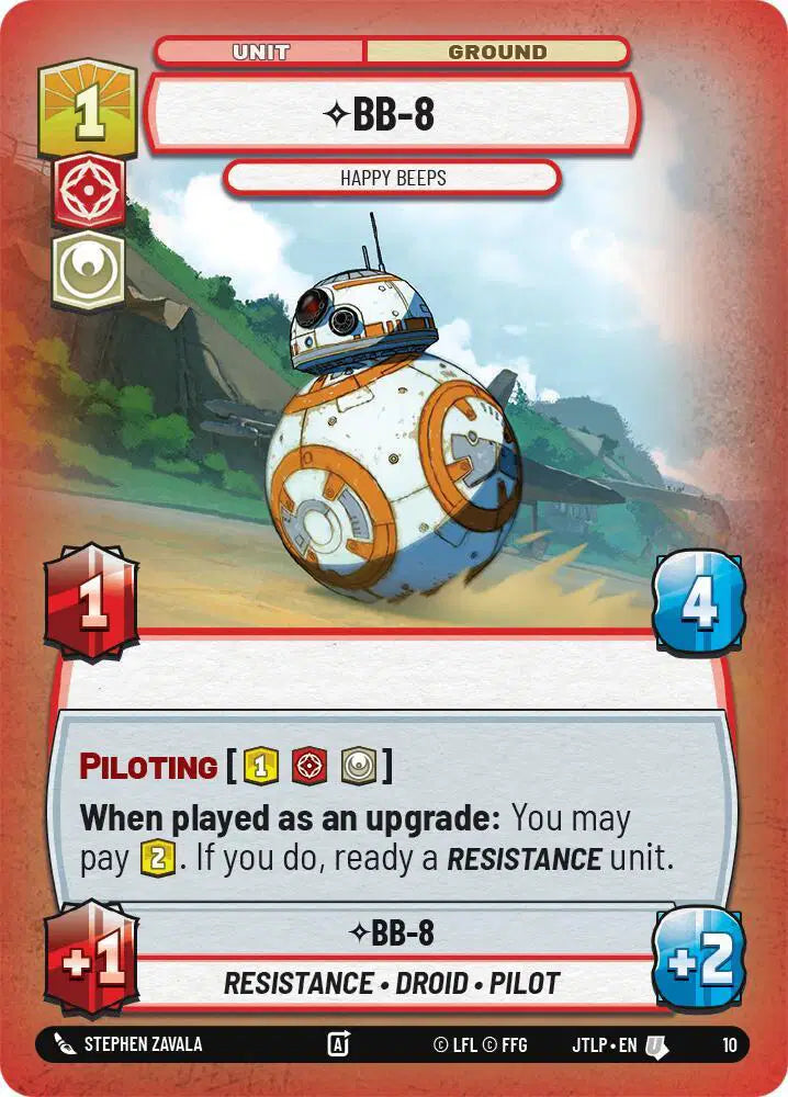 BB-8 - Happy Beeps - JTLP-010 - Jump to Lightspeed - Weekly Play Promos