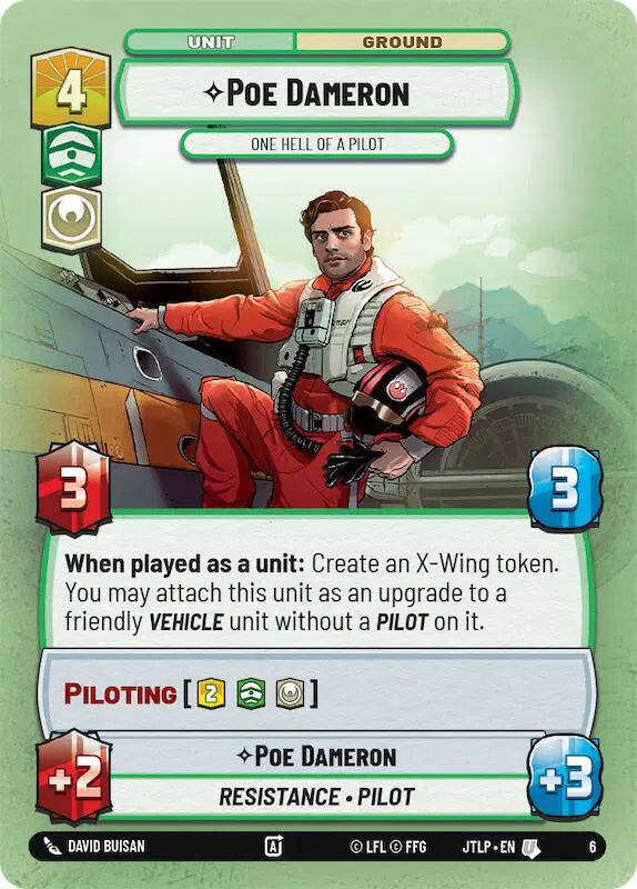 Poe Dameron - One Hell of a Pilot - JTLP-6 - Jump to Lightspeed - Weekly Play Promos