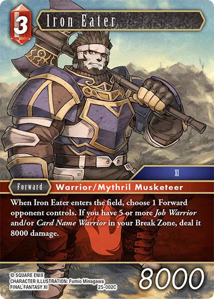 Iron Eater - 25-002C - Tears of the Planet