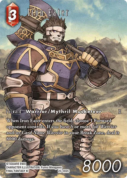 Iron Eater (Full Art) - 25-002C - Tears of the Planet