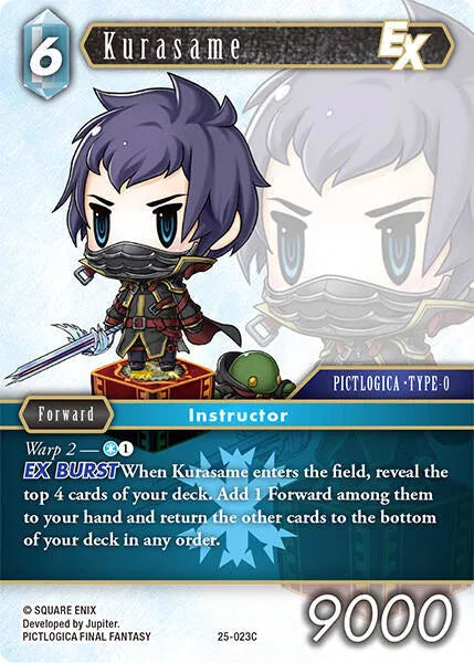 Kurasame EX - 25-023C - Tears of the Planet