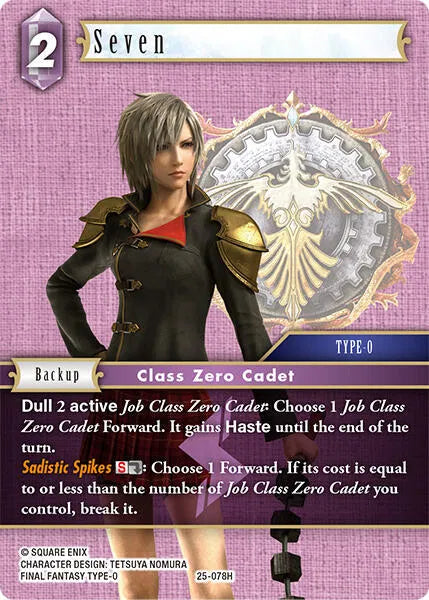 Seven - 25-078H - Tears of the Planet