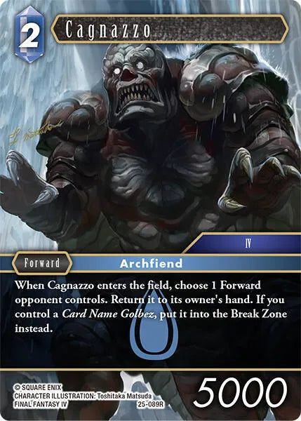 Cagnazzo - 25-089R - Tears of the Planet