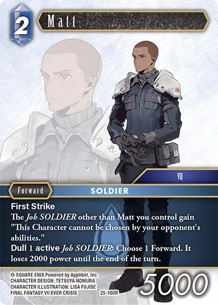 Matt - 25-100R - Tears of the Planet