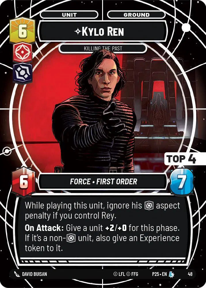 Kylo Ren - Killing the Past (Top 4) - SSP-48 - Store Showdown Promos