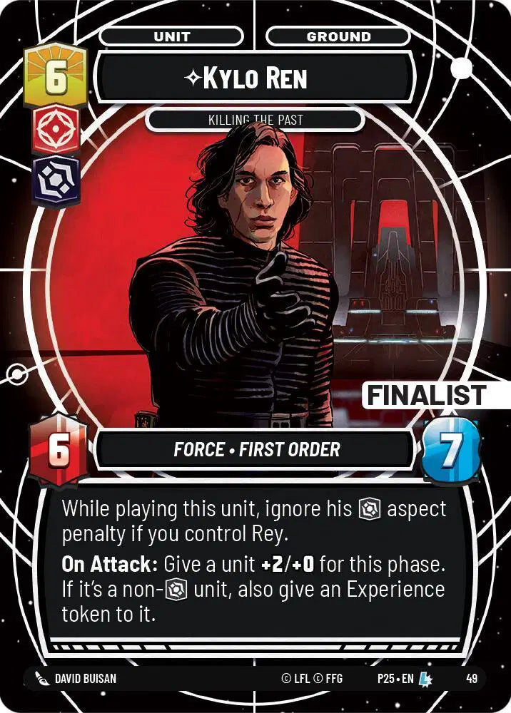 Kylo Ren - Killing the Past (Finalist) - SSP-49 - Store Showdown Promos
