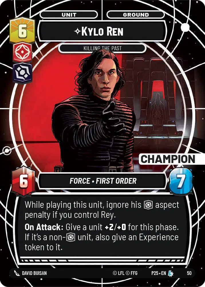 Kylo Ren - Killing the Past (Champion) - SSP-50 - Store Showdown Promos