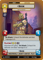 Bossk - Hunt By Instinct - SSP-1 - Store Showdown Promos