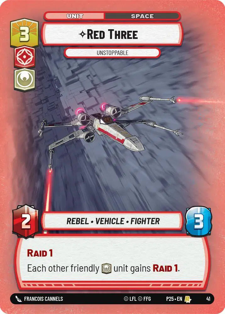 Red Three - Unstoppable - SSP-041 - Store Showdown Promos