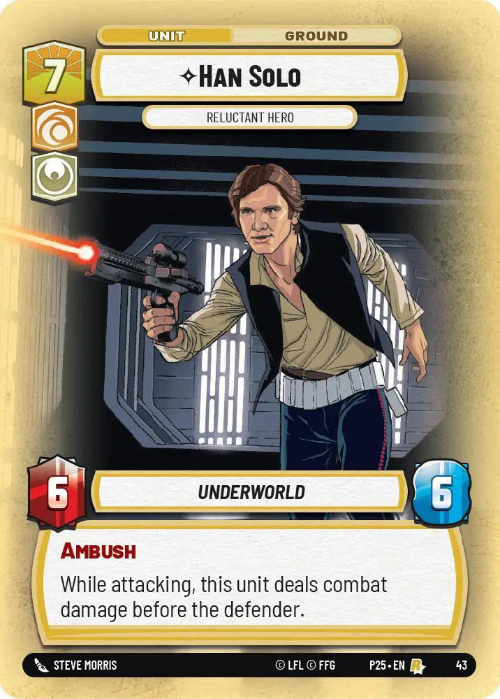 Han Solo - Reluctant Hero - SSP-43 - Store Showdown Promos