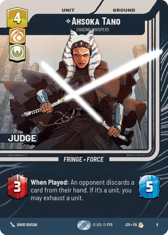 Ahsoka Tano - Chasing Whispers - JP-8_1 - Judge Promos