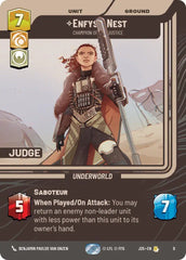 Enfys Nest - Champion of Justice - JP-9 - Judge Promos