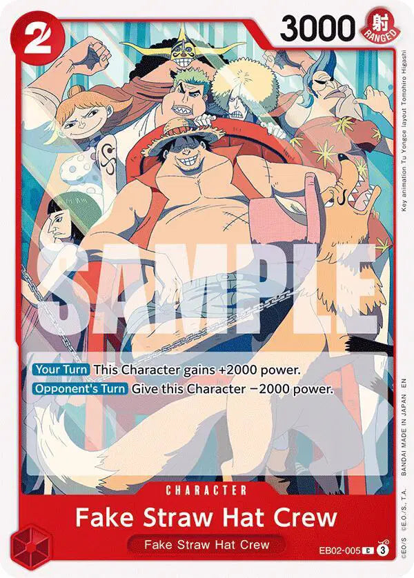 Fake Straw Hat Crew - EB02-005 - Extra Booster: Anime 25th Collection