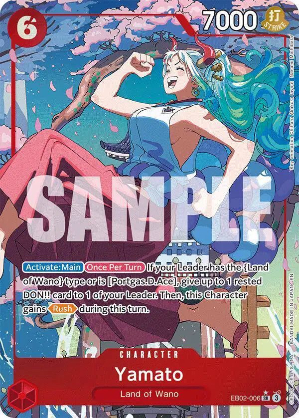 Yamato (Alternate Art) - EB02-006 - Extra Booster: Anime 25th Collection