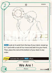 We Are! - EB02-020 - Extra Booster: Anime 25th Collection