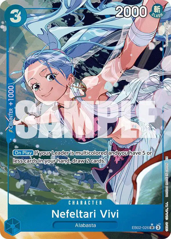 Nefeltari Vivi (Alternate Art) - EB02-026 - Extra Booster: Anime 25th Collection