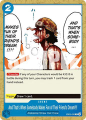 And That's When Somebody Makes Fun of Their Friend's Dream!!!! - EB02-030 - Extra Booster: Anime 25th Collection