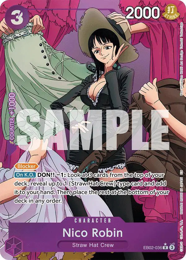 Nico Robin (Alternate Art) - EB02-036 - Extra Booster: Anime 25th Collection