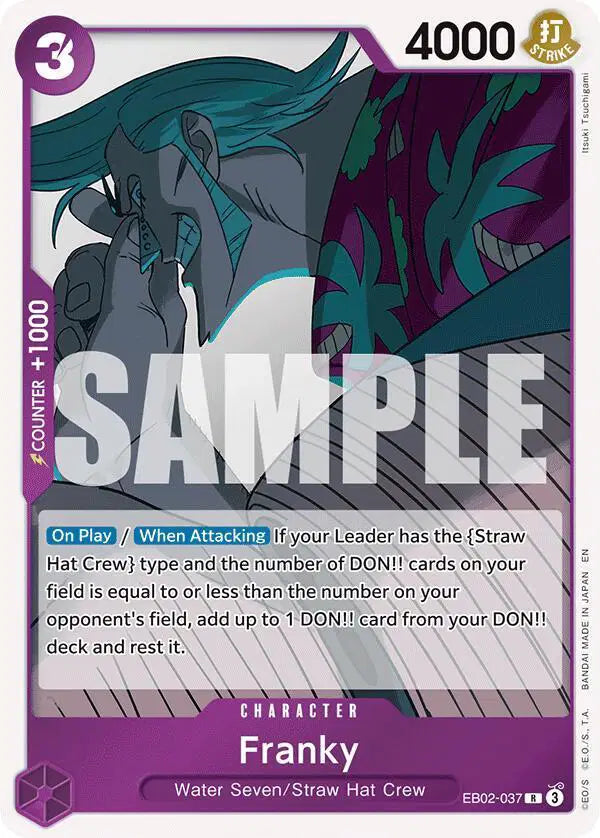 Franky - EB02-037 - Extra Booster: Anime 25th Collection