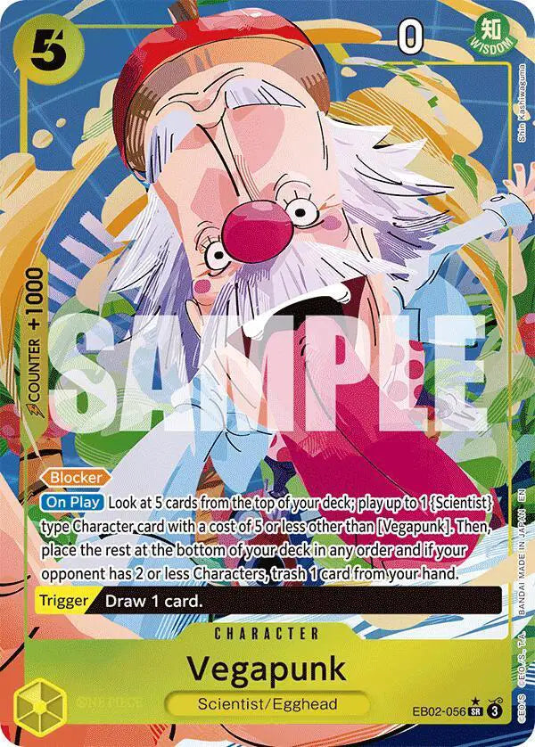Vegapunk (Alternate Art) - EB02-056 - Extra Booster: Anime 25th Collection