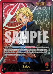 Sabo (SPR) - OP05-001 - Extra Booster: Anime 25th Collection