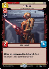 HK-47 - Exclamation: Die, Meatbag! - LOF-130 - Legends of the Force