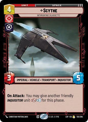 Scythe - Intimidating Silhouette - LOF-135 - Legends of the Force