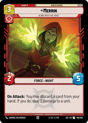Merrin - Alone with the Dead - LOF-160 - Legends of the Force