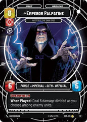 Emperor Palpatine - Master of the Dark Side - SSP-057 - Store Showdown Promos