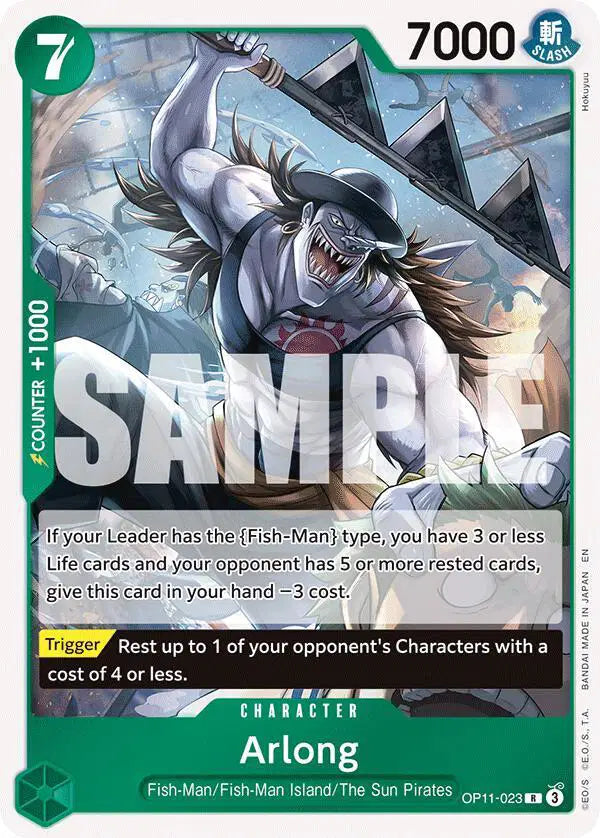 Arlong - OP11-023 - A Fist of Divine Speed