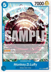 Monkey.D.Luffy (058) - OP11-058 - A Fist of Divine Speed