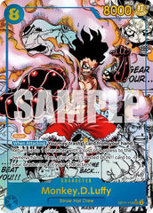 Monkey.D.Luffy (Manga) - OP11-118 - A Fist of Divine Speed