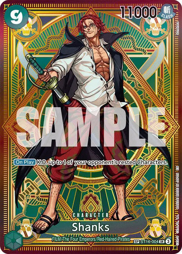 Shanks (SP) - ST16-004 - A Fist of Divine Speed