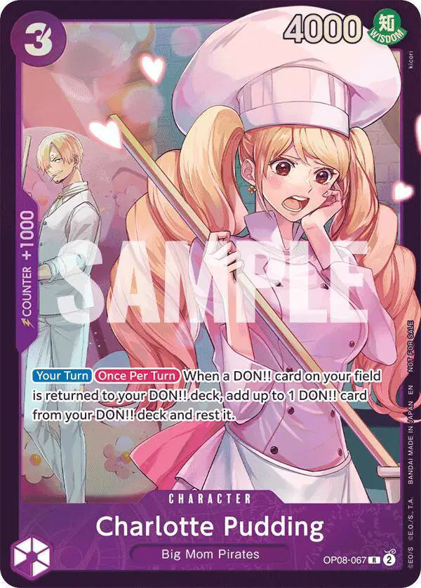 Charlotte Pudding (Store Treasure Cup 2025) - OP08-067 - One Piece Promotion Cards