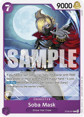 Soba Mask - ST26-001 - Starter Deck 26: PURPLE/BLACK Monkey.D.Luffy