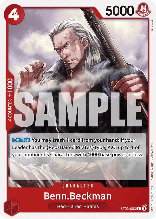 Benn.Beckman - ST23-003 - Starter Deck 23: RED Shanks