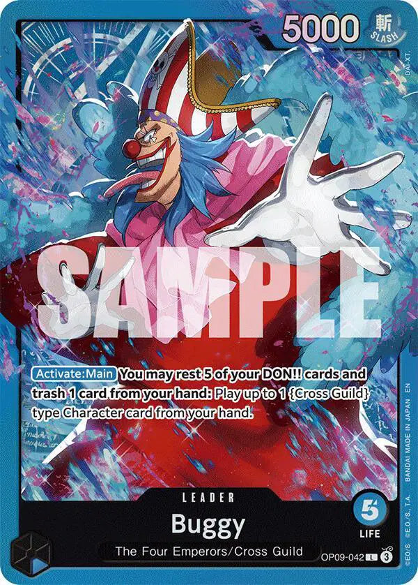 Buggy (OP09-042) - OP09-042 - Starter Deck 25: BLUE Buggy