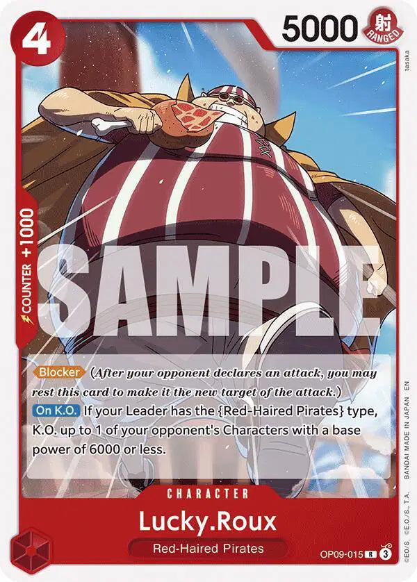 Lucky.Roux (Reprint) - OP09-015 - Starter Deck 23: RED Shanks