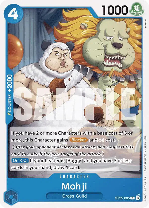 Mohji - ST25-005 - Starter Deck 25: BLUE Buggy