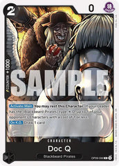 Doc Q (Reprint) - OP09-090 - Starter Deck 27: BLACK Marshall.D.Teach