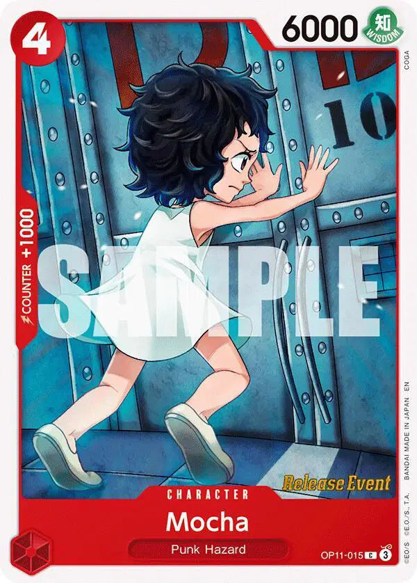 Mocha - OP11-015 - A Fist of Divine Speed Release Event Cards