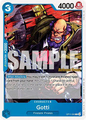 Gotti - OP11-050 - A Fist of Divine Speed Release Event Cards