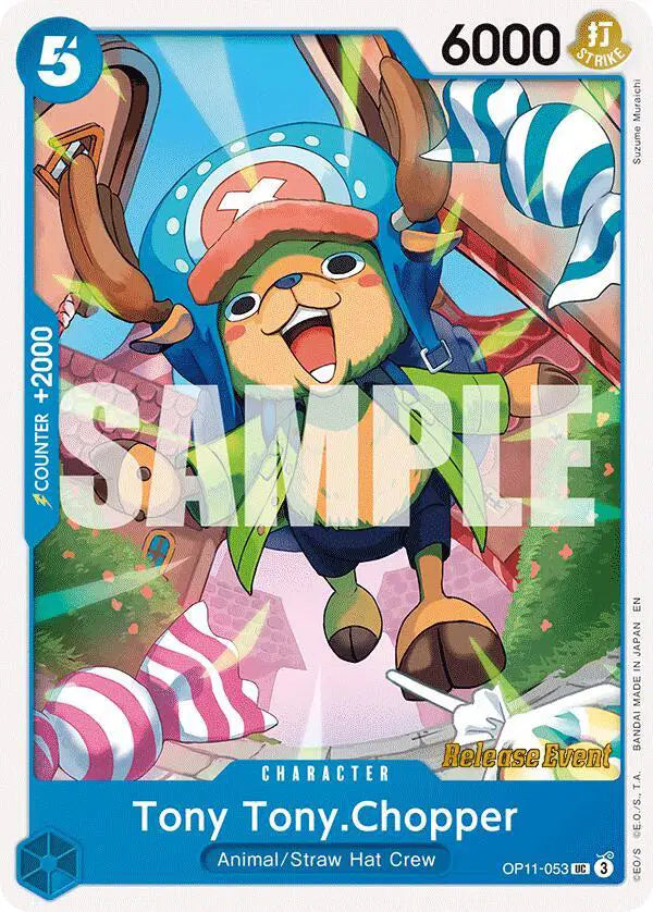Tony Tony.Chopper - OP11-053 - A Fist of Divine Speed Release Event Cards