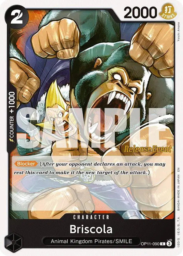 Briscola - OP11-090 - A Fist of Divine Speed Release Event Cards
