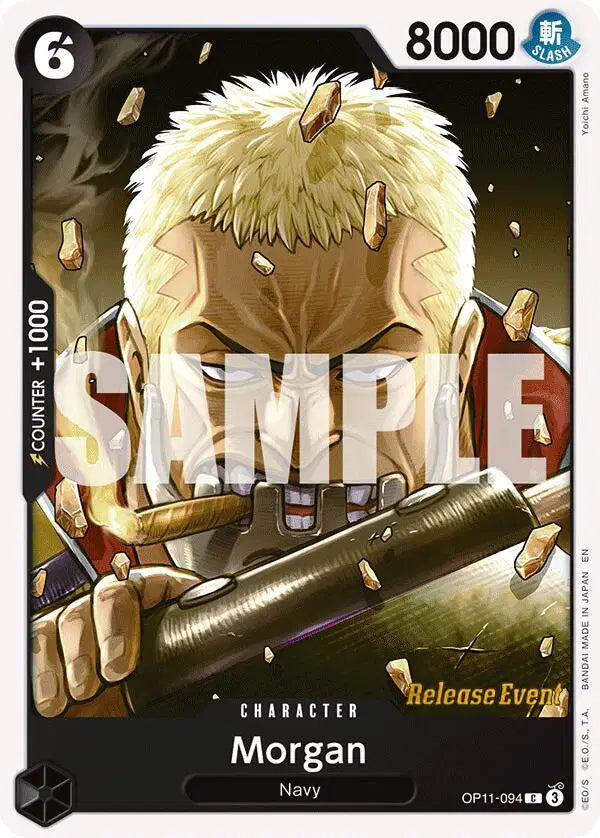 Morgan - OP11-094 - A Fist of Divine Speed Release Event Cards